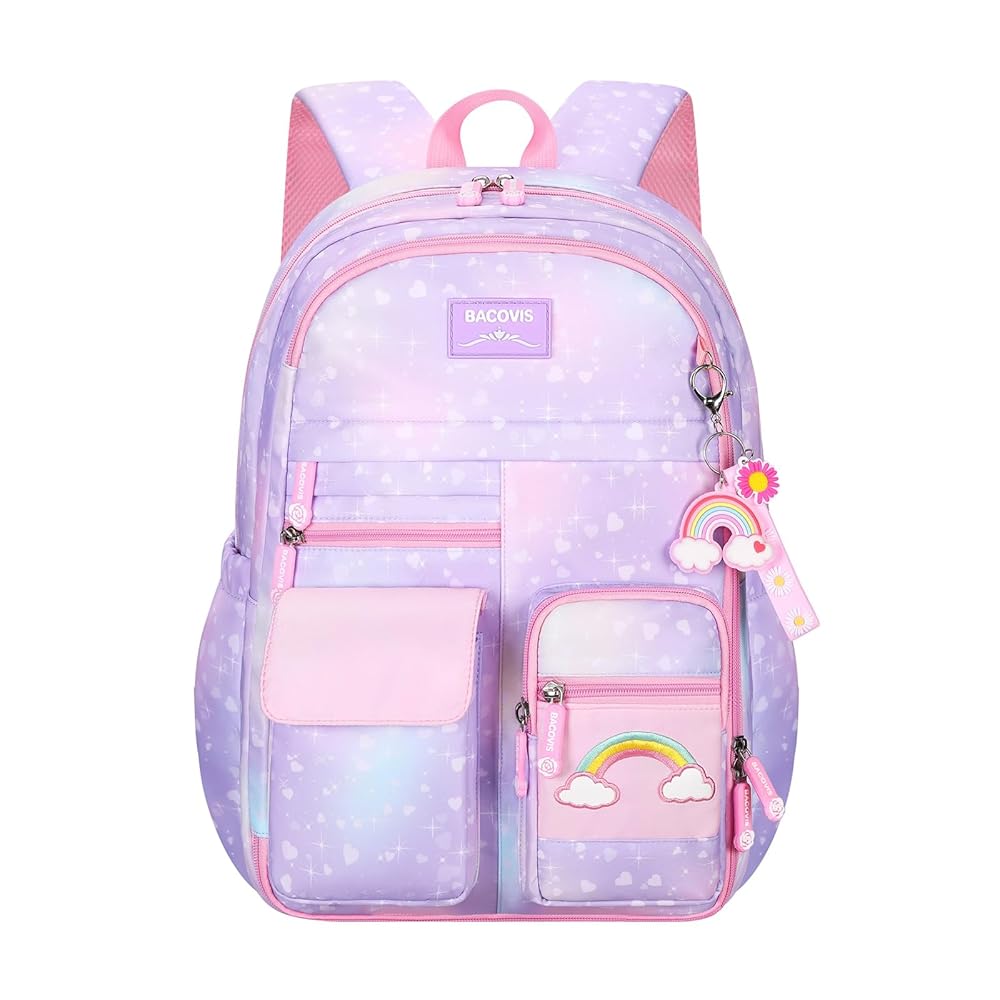 Ortopedyczny tornister z regulowanymi szelkami Sztywny tornister ortopedyczny z regulowanymi szelkami i czerwonymi akcentami