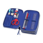 kolorowy piornik plastikowy bez wyposazeniem