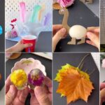 malowanie palcami na duzej kartce