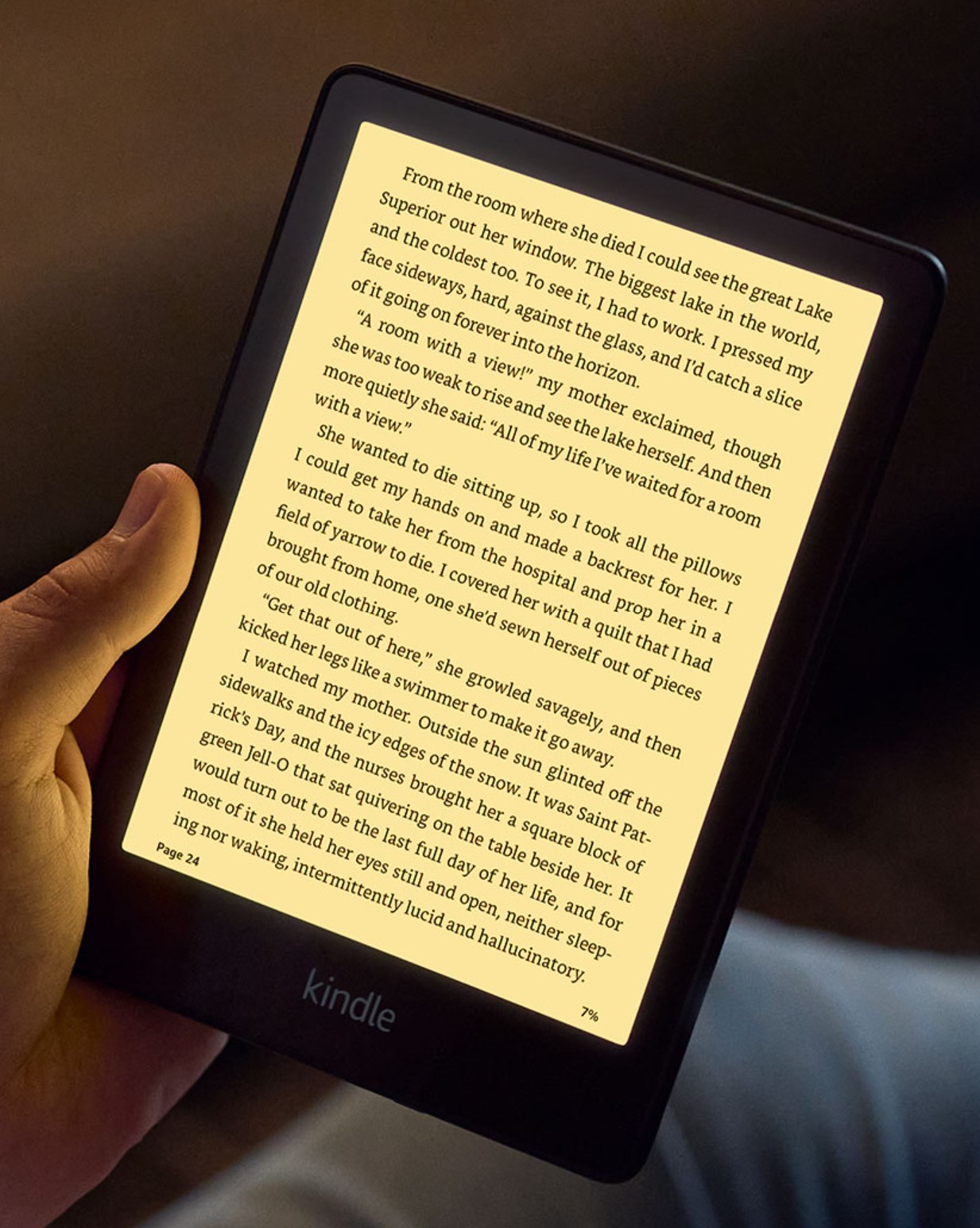 przewód do ładowania czytnika e-booków w gniazdku