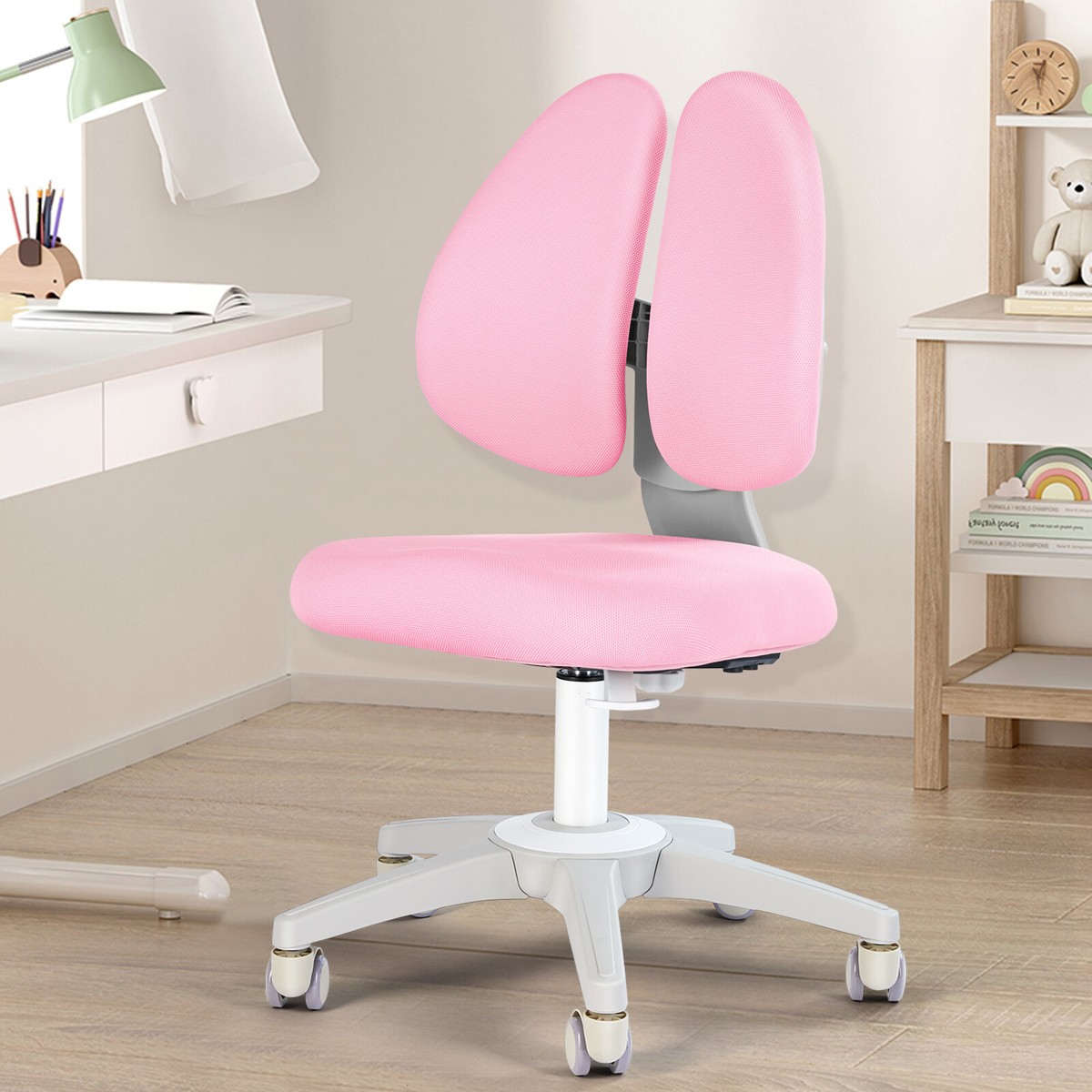 regulowany zagłówek krzesła szkolnego zagłówek regulowany na ergonomicznym krześle pod głowę śpiącego dziecka